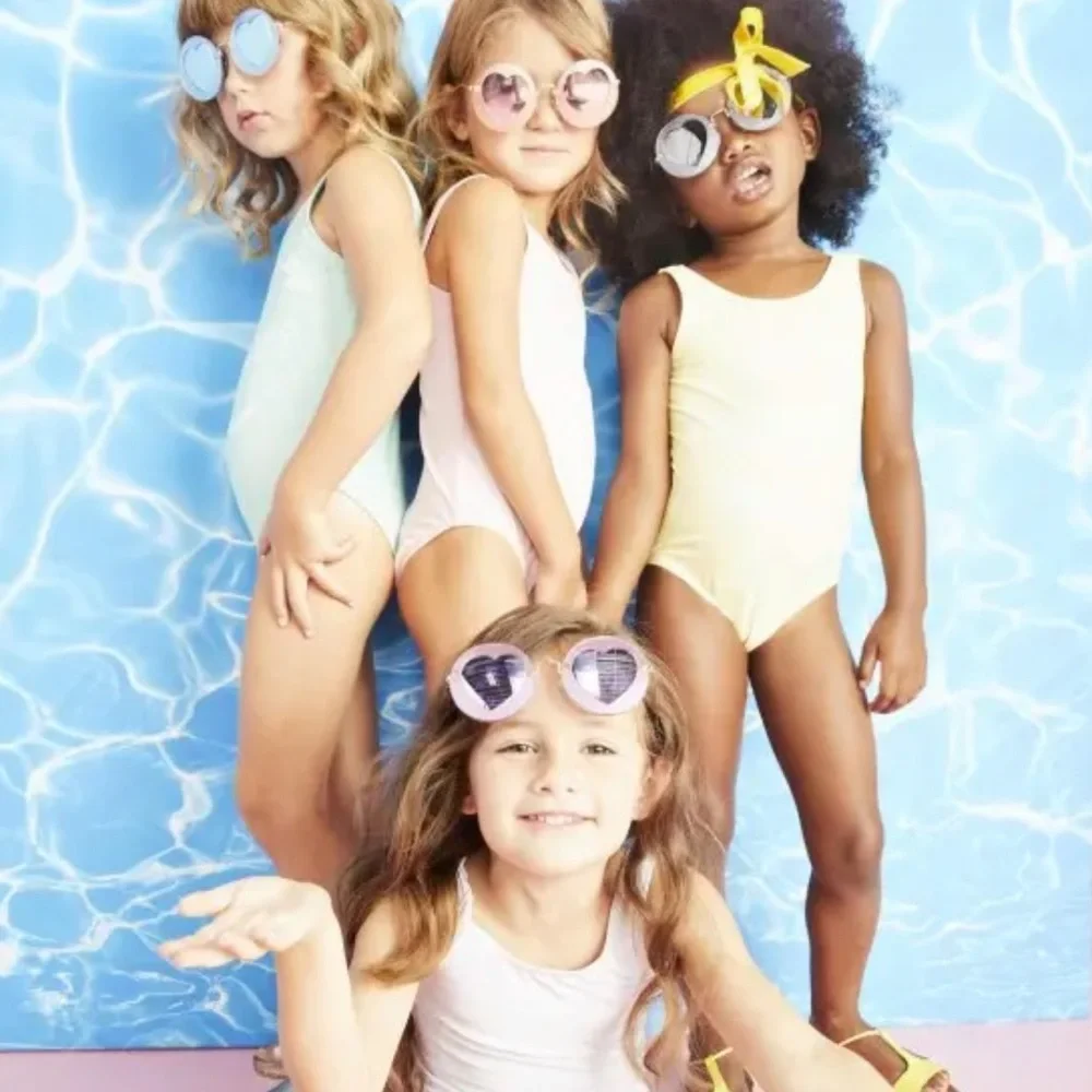 IlovePlum Besties pink swimsuit XSmall
